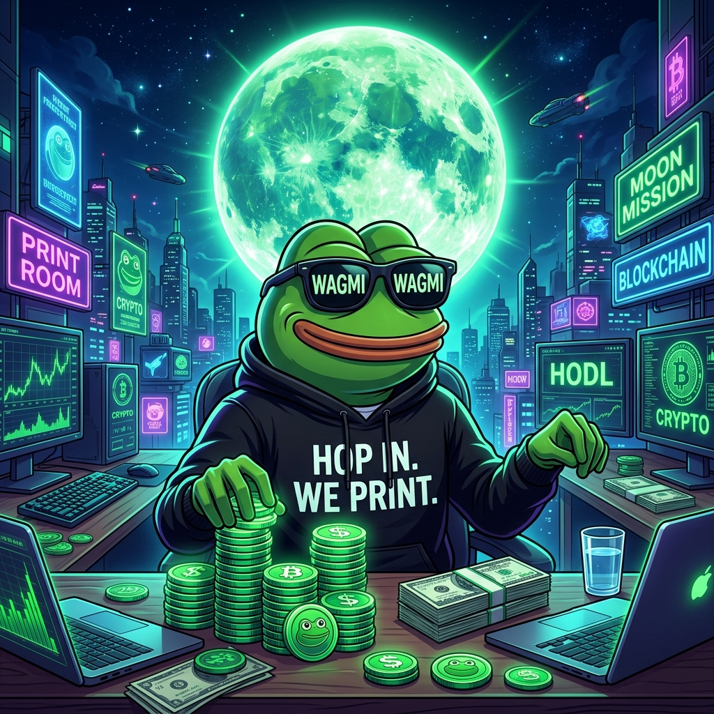 MoonHop Mascot Pepe